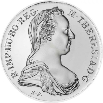 Stříbrný Tolar Marie Terezie - Investiční stříbrná mince