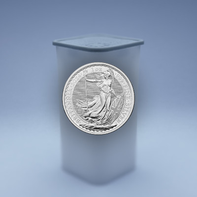 Tubă Britannia 1 Oz , diametru 38,61 mm - goală