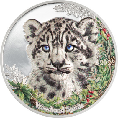 Snow Leopard (2026) - 1 Oz - Monedă de colecție din argint