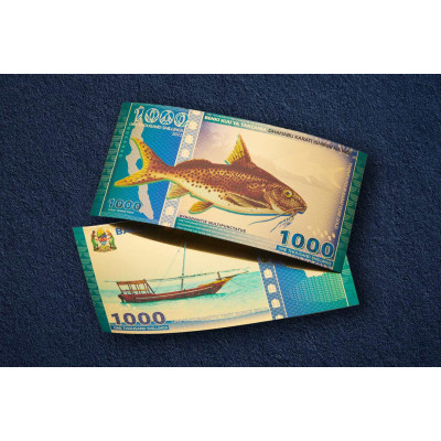 Tanzanian 1000 Shilling Lake Tanganyika Catfish
