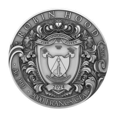 Robin Hood - 2 Oz - Monedă de colecție din argint