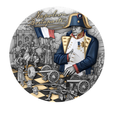 Napoleon Bonaparte - 2 Oz - Monedă de colecție din argint