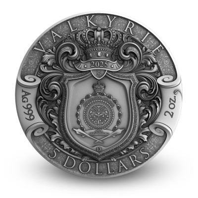 Valkyrie - 2 Oz - Monedă de colecție din argint
