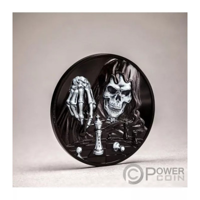 Dark Checkmate (2021) – 3 Oz – monedă de colecție din argint, tip proof