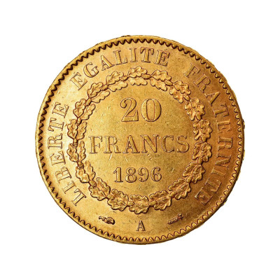 20 franci - 6,45 g - Monedă din aur pentru investiții