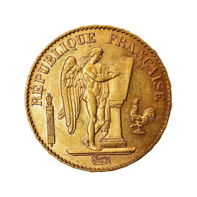 20 franci - 6,45 g - Monedă din aur pentru investiții