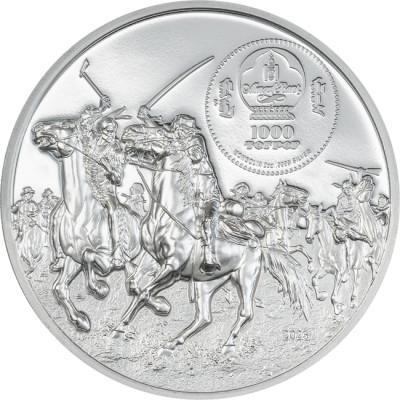 Custer vs. Sitting Bull (2026) – 2 uncii – Monedă de colecție din argint, de calitate Proof