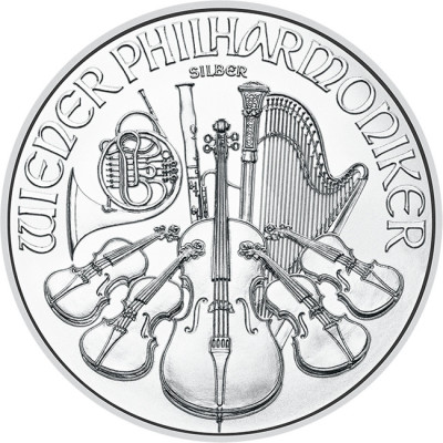 Wiener Philharmoniker  (various years) - 1 Oz - Silver Investment Coin